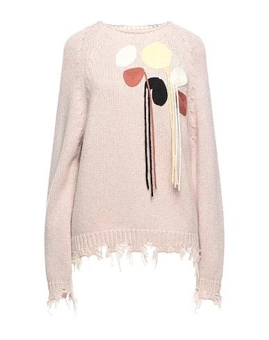 Beige Knitted Sweater