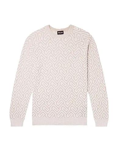 Beige Knitted Sweater