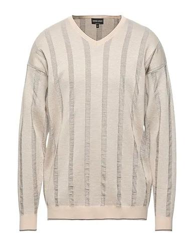 Beige Knitted Sweater