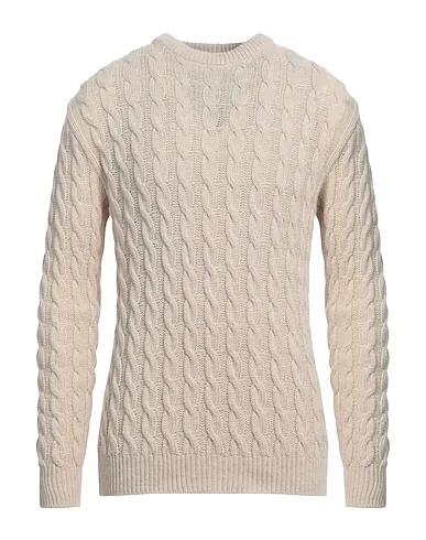 Beige Knitted Sweater