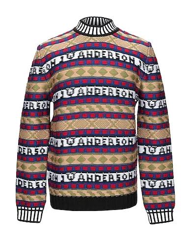 Beige Knitted Turtleneck