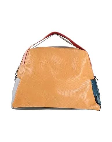 Beige Leather Handbag