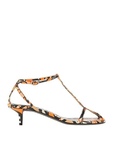 Beige Leather Sandals