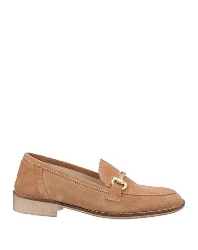 Beige Loafers