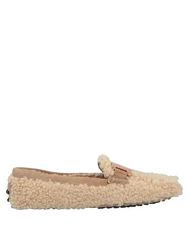 Beige Loafers