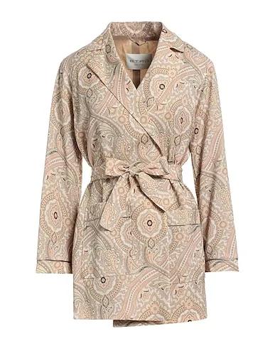 Beige Plain weave Blazer