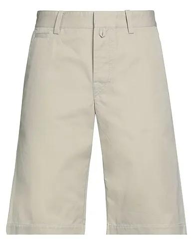 Beige Plain weave Shorts & Bermuda