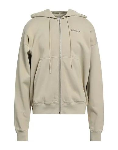Beige Sweatshirt Hooded sweatshirt