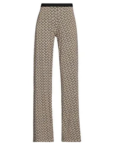 Beige Synthetic fabric Casual pants