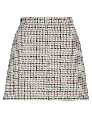 Beige Tweed Mini skirt