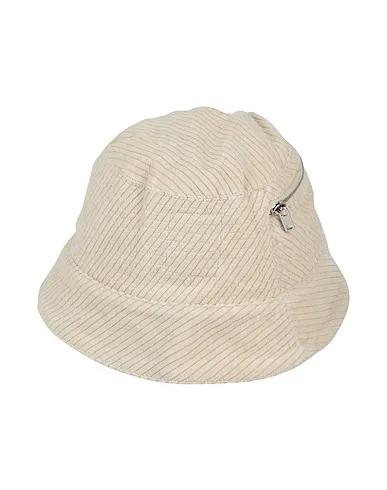 Beige Velour Hat