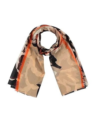 Beige Voile Scarves and foulards