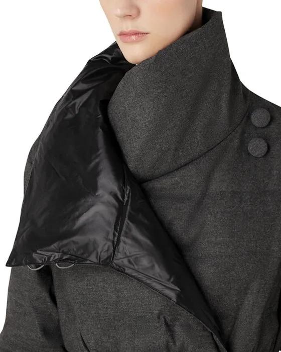 Belted Down Puffer Coat