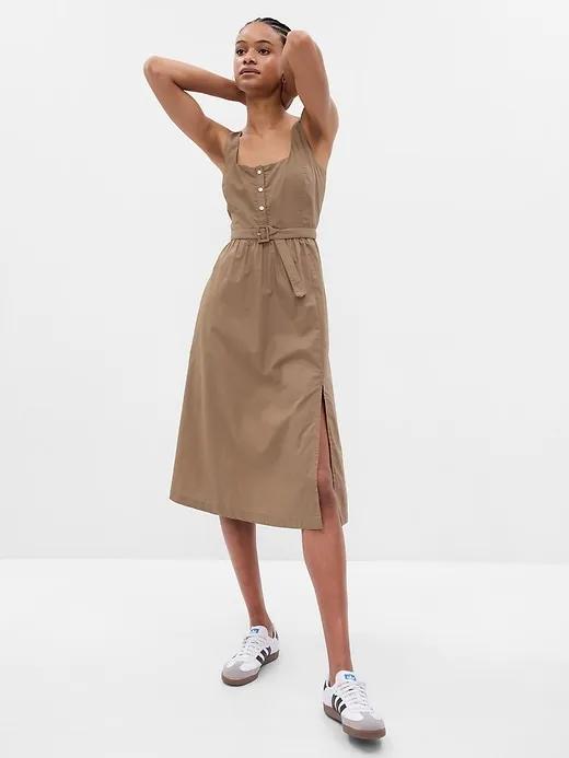 Belted Midi Dress