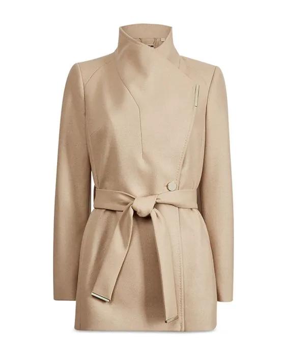 Belted Wrap Coat