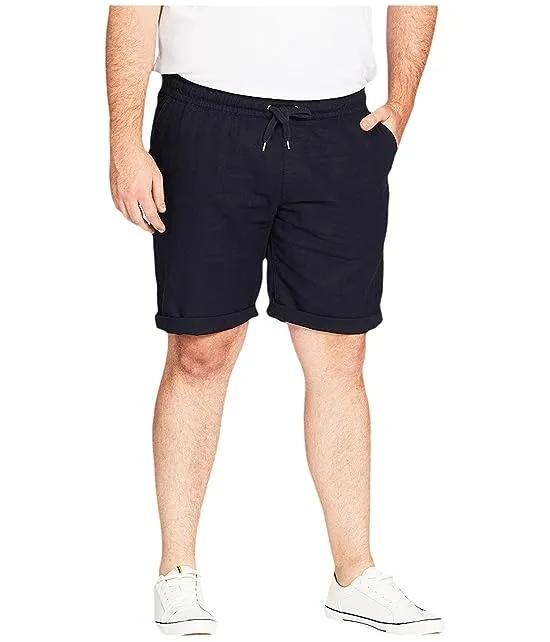 Big & Tall Byron Linen Blend Shorts