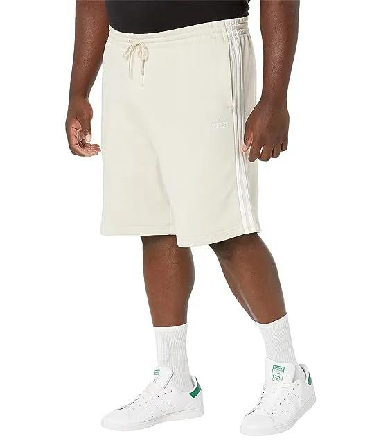 adidas Big & Tall Essentials Fleece 3-Stripes Shorts
