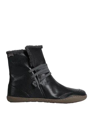 Black Ankle boot PEU CAMI
