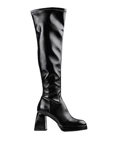 Black Boots OVER THE KNEE BOOT