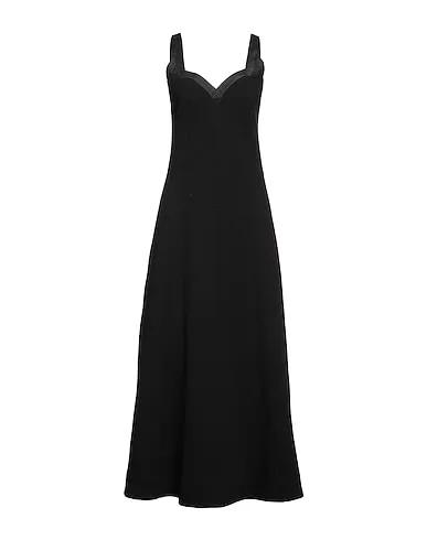 Black Bouclé Long dress