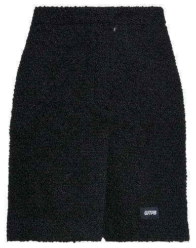 Black Bouclé Mini skirt