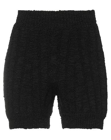 Black Bouclé Shorts & Bermuda