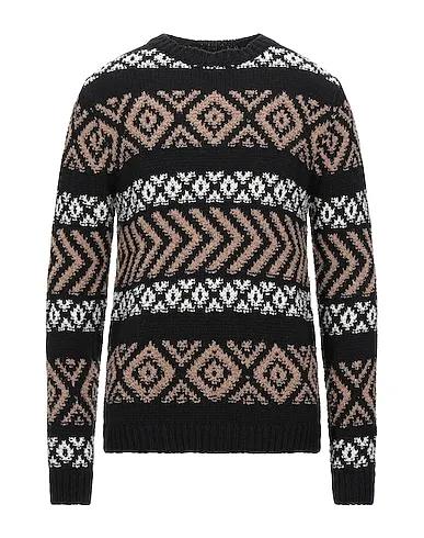 Black Bouclé Sweater