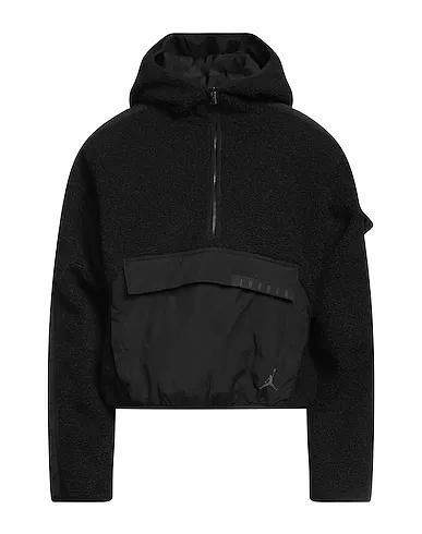 Black Bouclé Sweatshirt
