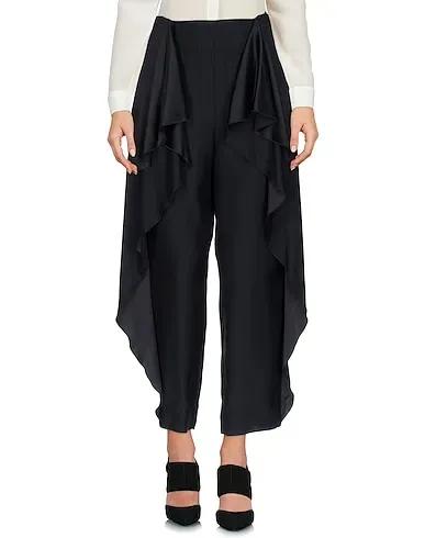 Black Cady Cropped pants & culottes