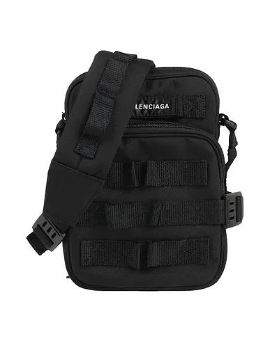 Black Canvas Cross-body bags