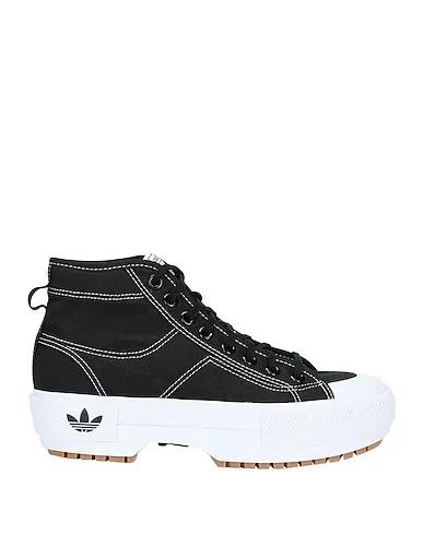 Black Canvas Sneakers NIZZA TREK W
