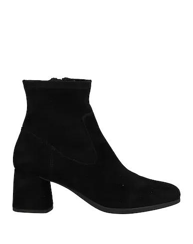 Black Chenille Ankle boot