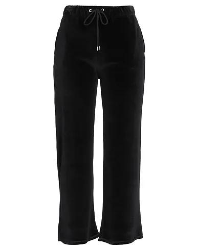 Black Chenille Casual pants