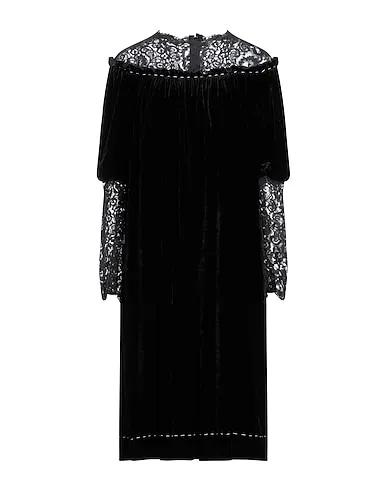 Black Chenille Elegant dress