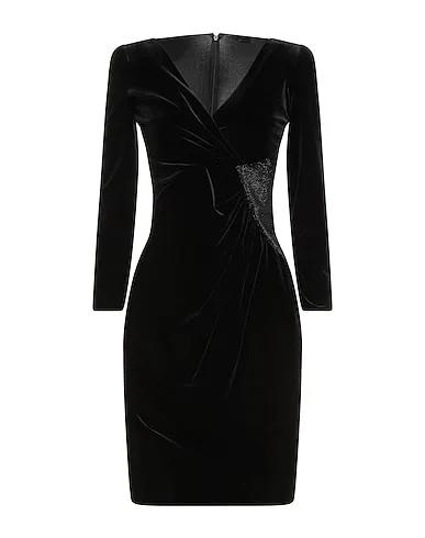 Black Chenille Elegant dress