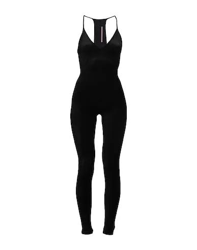 Black Chenille Jumpsuit/one piece
