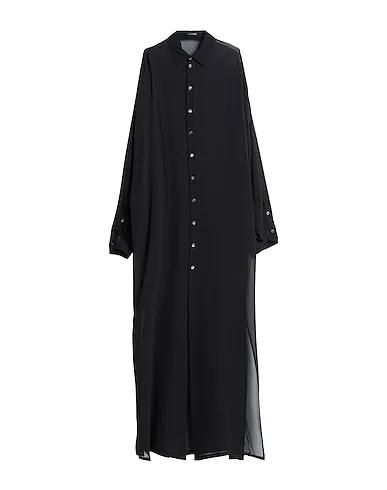 Black Chiffon Long dress
