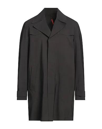 Black Cool wool Full-length jacket