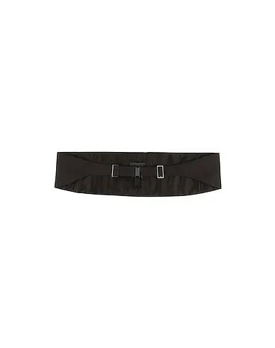 Black Cotton twill Fabric belt