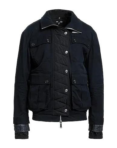 Black Cotton twill Jacket