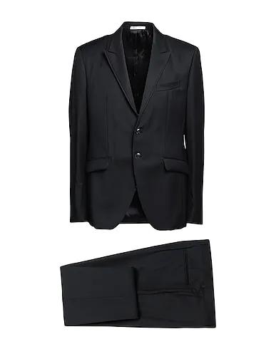 Black Cotton twill Suits