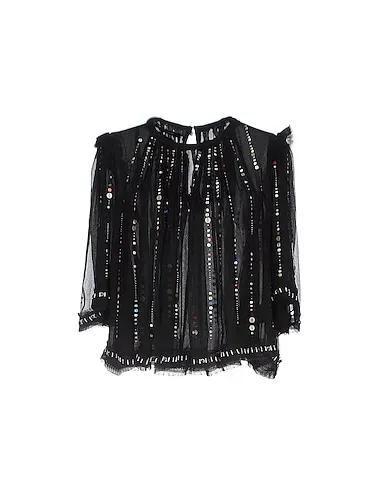Black Crêpe Blouse