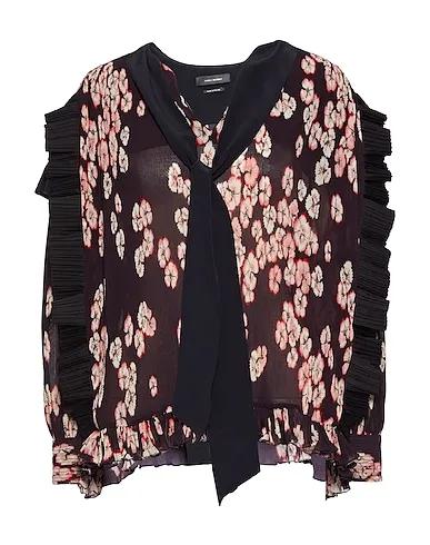 Black Crêpe Blouse