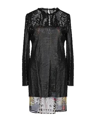 Black Crêpe Midi dress