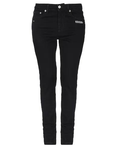 Black Denim Denim pants