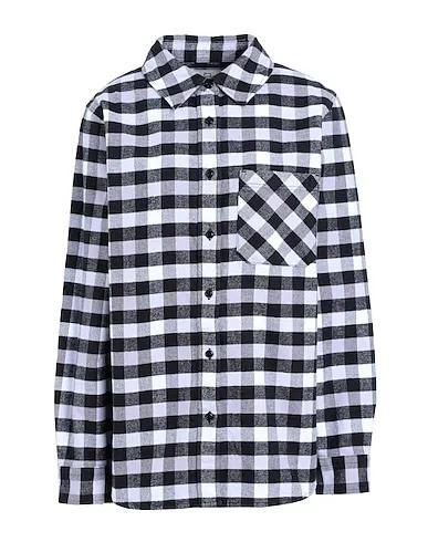 Black Flannel Checked shirt TRADITIONAL BUFFALO SHIRT
