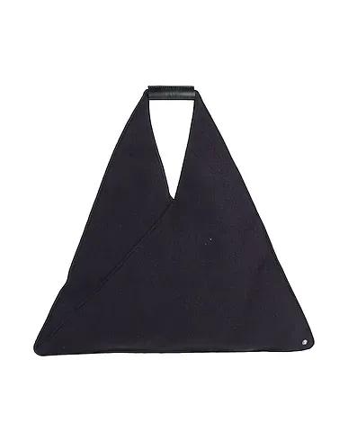 Black Flannel Handbag