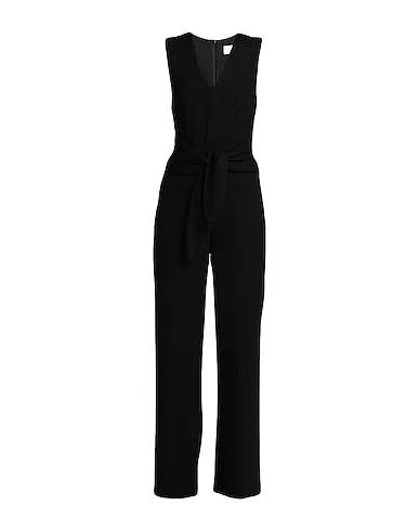 Black Flannel Jumpsuit/one piece
