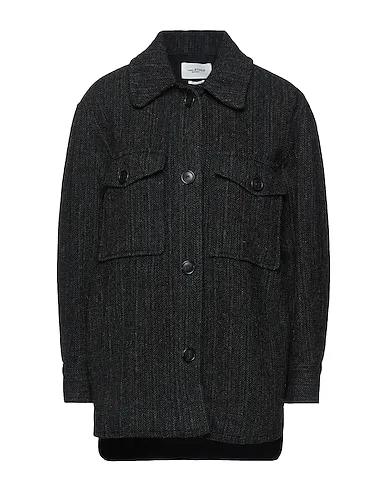 Black Flannel Patterned shirts & blouses