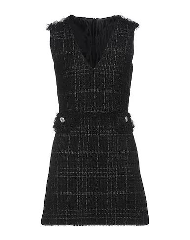Black Flannel Short dress
